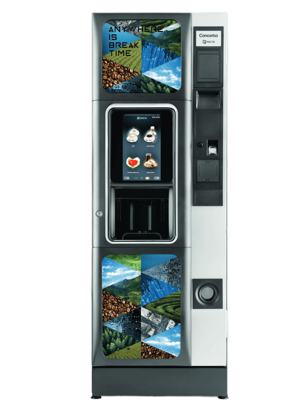 M&aacute;quina caf&eacute; concerto Top Vending 21 Ibiza.