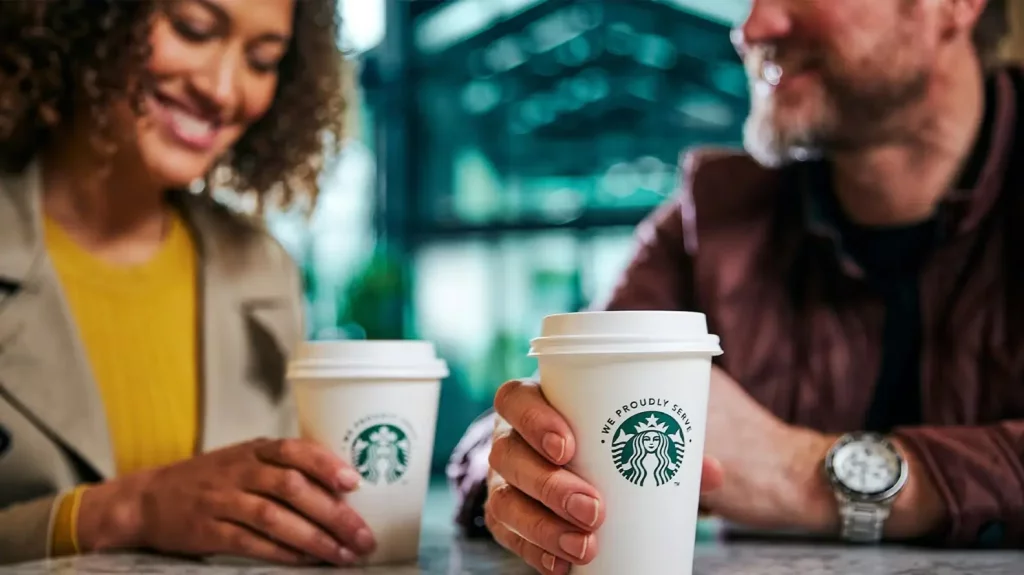 We Proudly Serve Starbucks.
